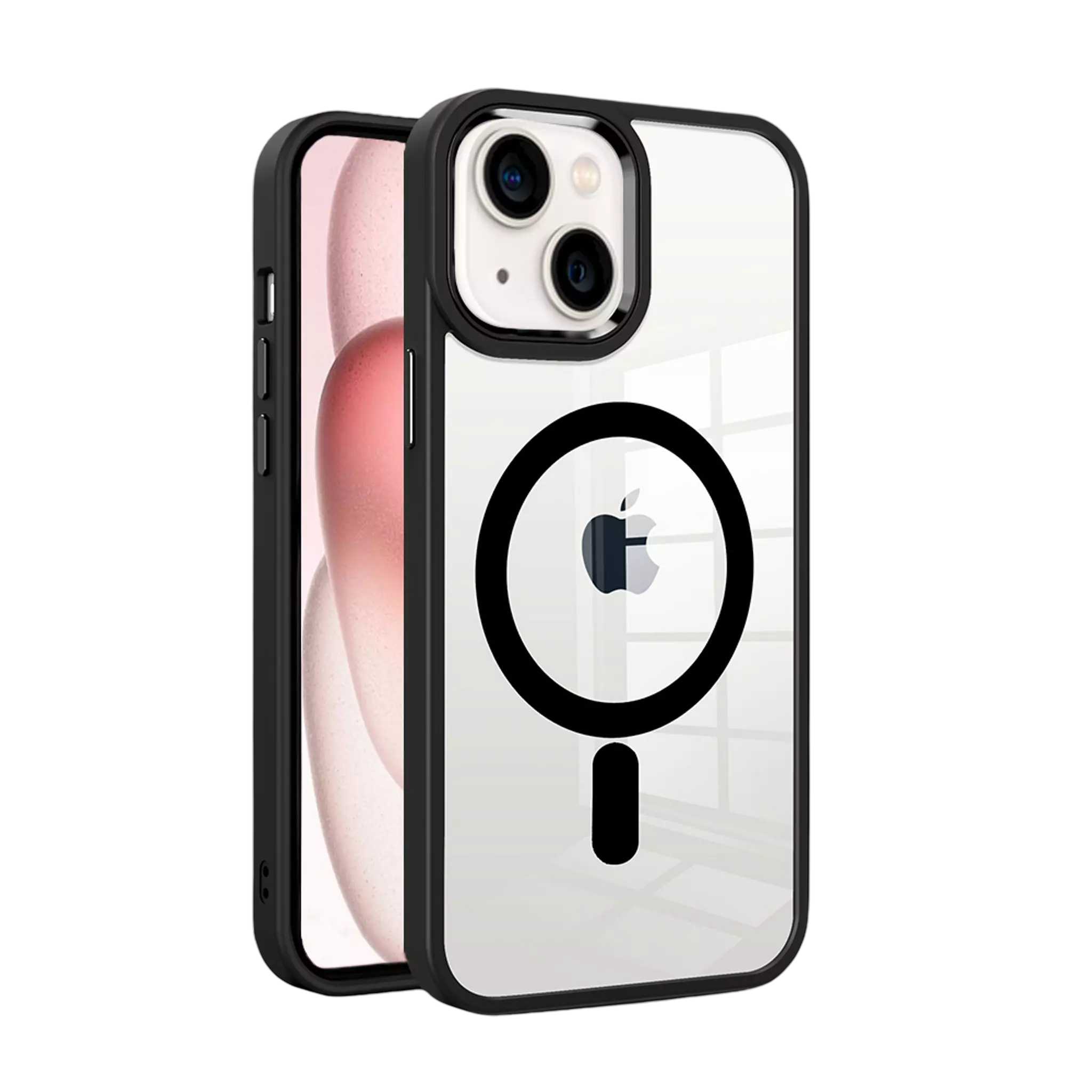 Transparent Hybrid MagSafe Case for iPhone 14 Plus / 15 Plus Transparent Hybrid MagSafe Case for iPhone 14 Plus / 15 Plus